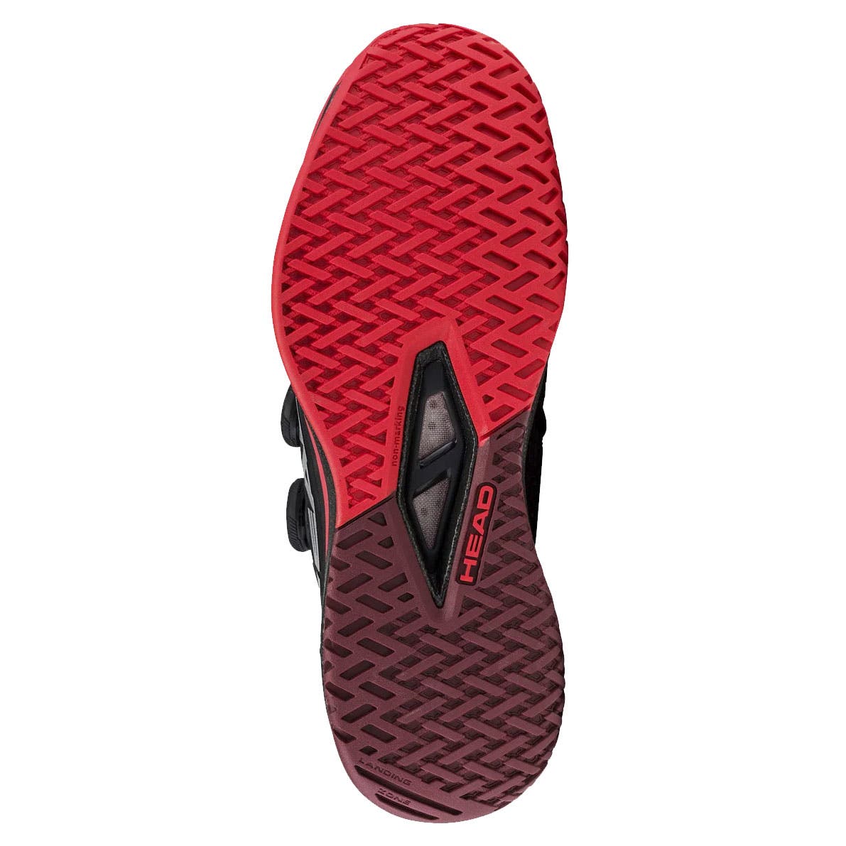 Endure Pro BOA Mens Tennis Shoes, Alternate, color, Black/Red