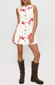 Princess Polly Dollie Floral Print Minidress