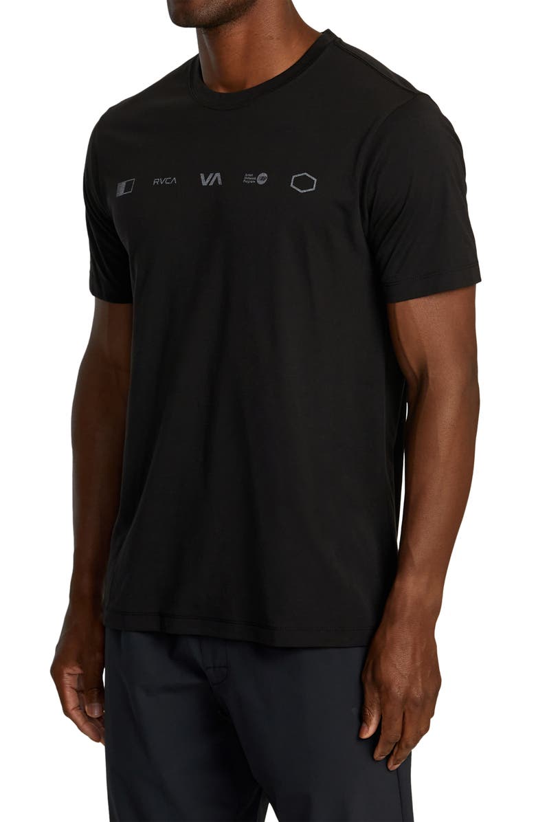 RVCA Brand Reflect Performance Graphic T-Shirt, Alternate, color,