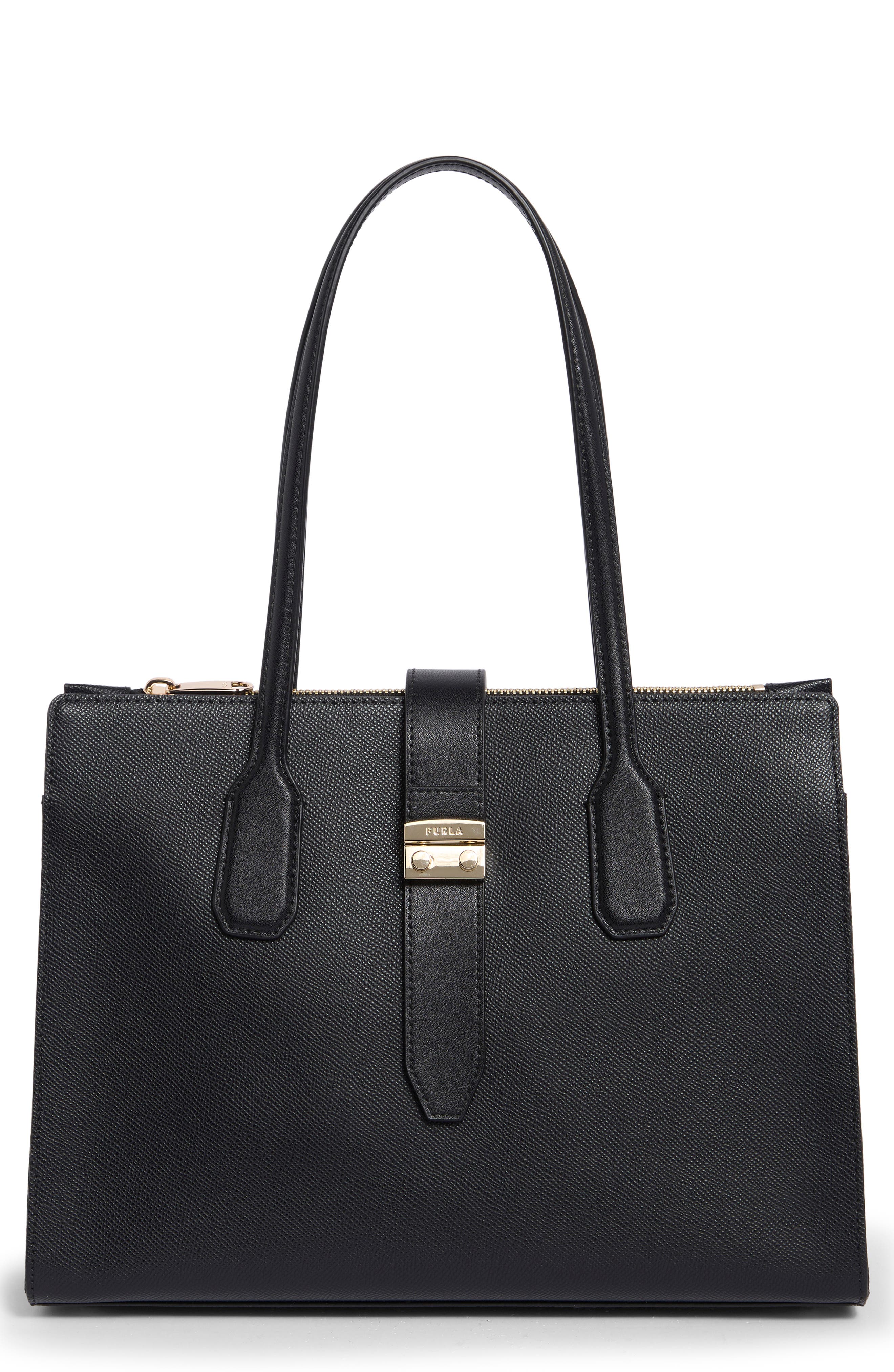 Metropolis Leather Tote Bag