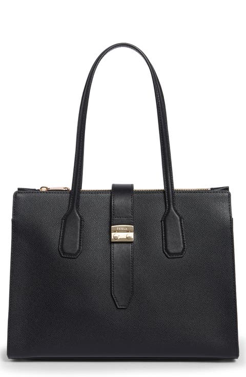 Metropolis Leather Tote Bag