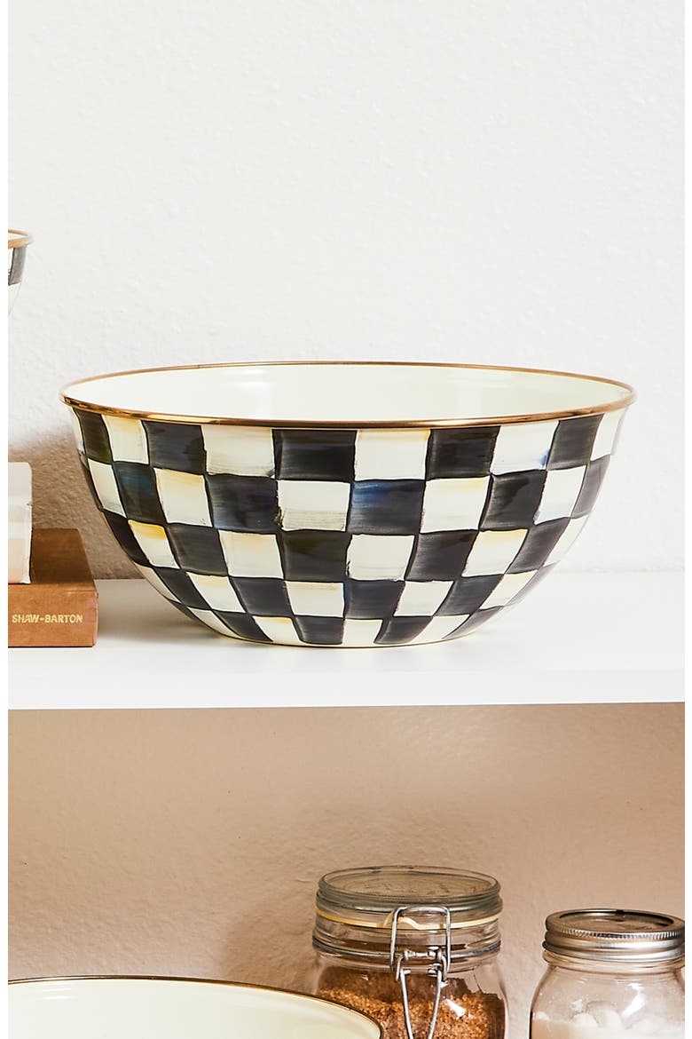 Courtly Check Medium Everyday Bowl, Alternate, color, COURTLY