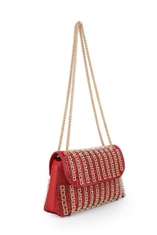 Lauren Lorraine Celine Clutch In Red