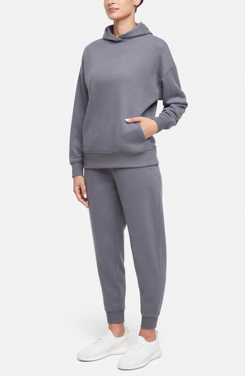 BALANCE COLLECTION Wren Fleece Hoodie & Joggers Set, Alternate, color, Poppy Seed