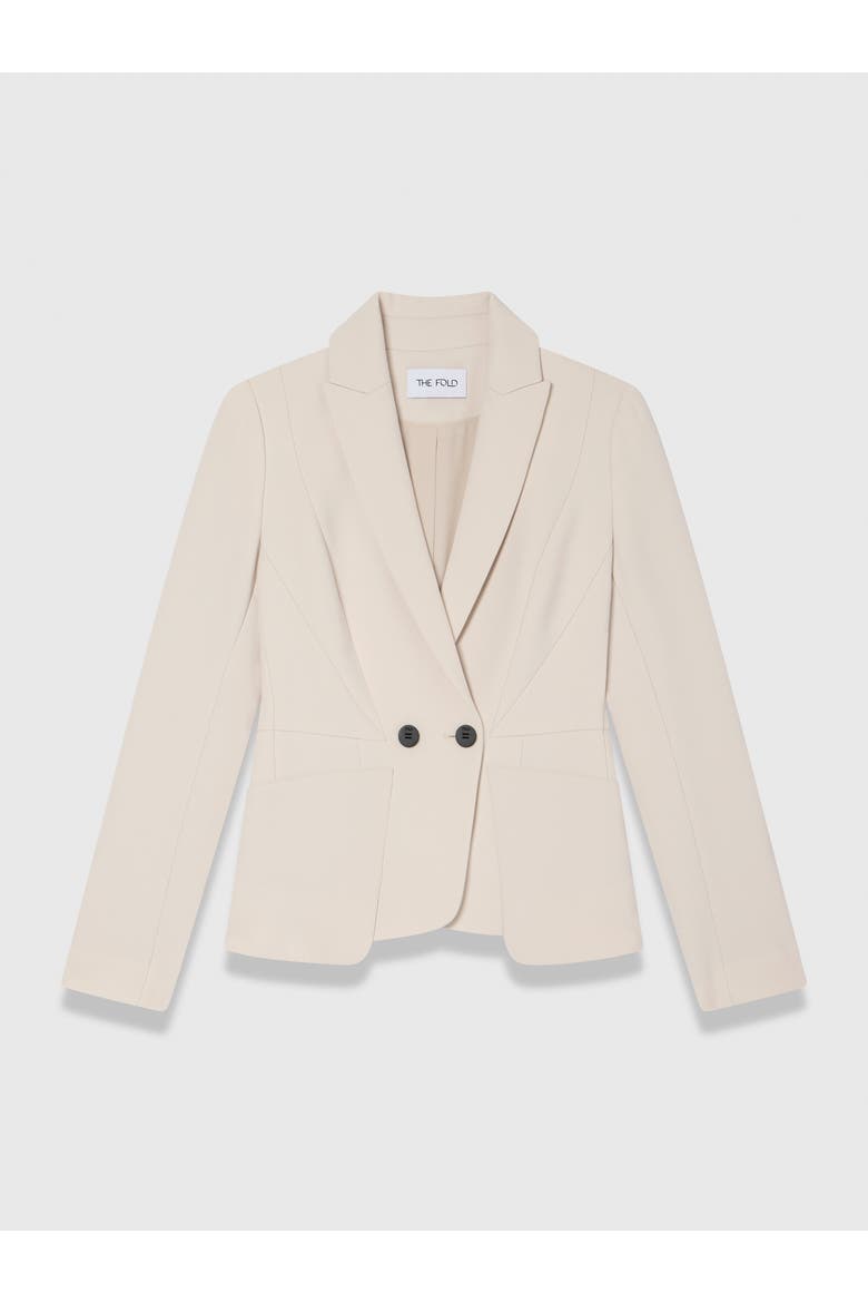 Caselle Double Breasted Tailored Jacket, Alternate, color, Neutral