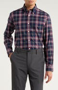 Brooks Brothers Regular Fit Non-Iron Tartan Cotton Button-Down Shirt