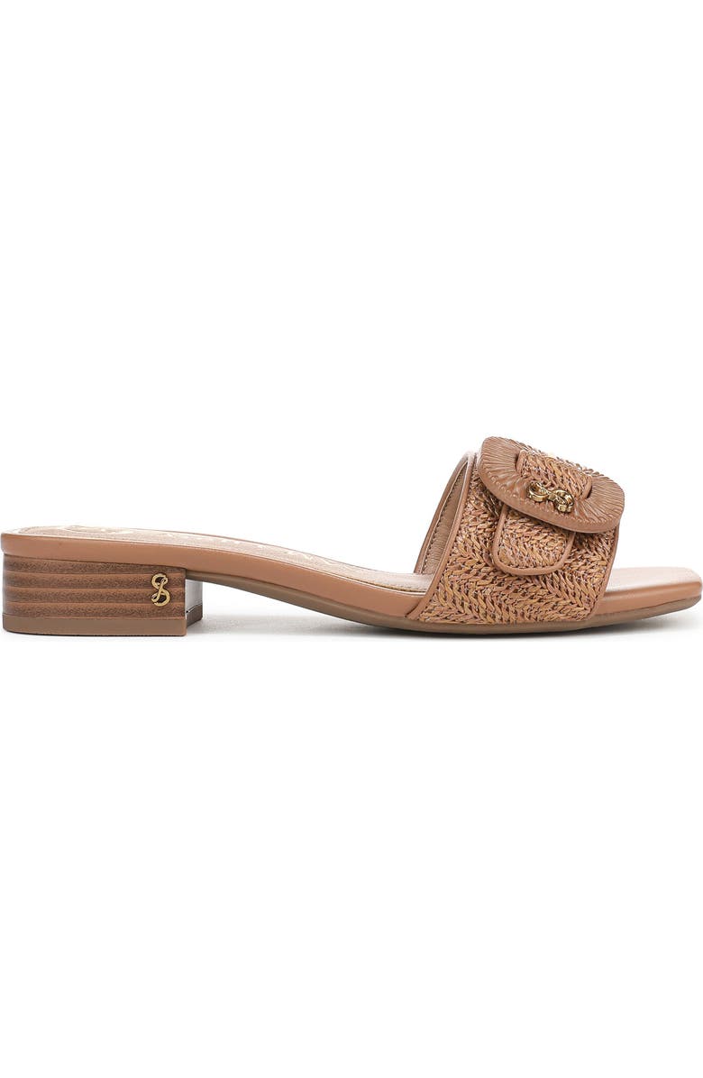 SAM & LIBBY Kandie Slide Sandal, Alternate, color, Light Cuoio Brown