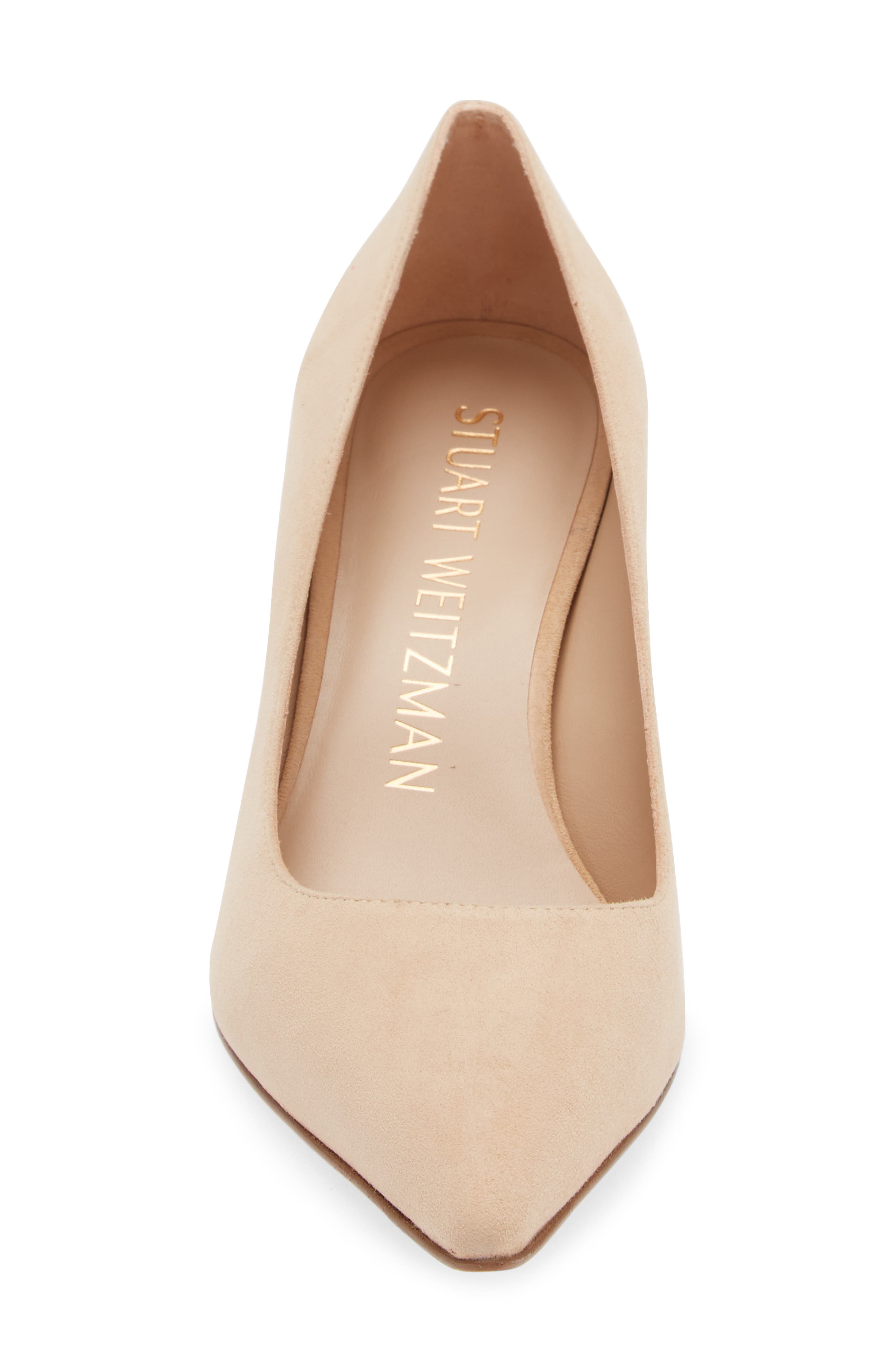75 Pointed Toe Pump, Alternate, color, ADOBE