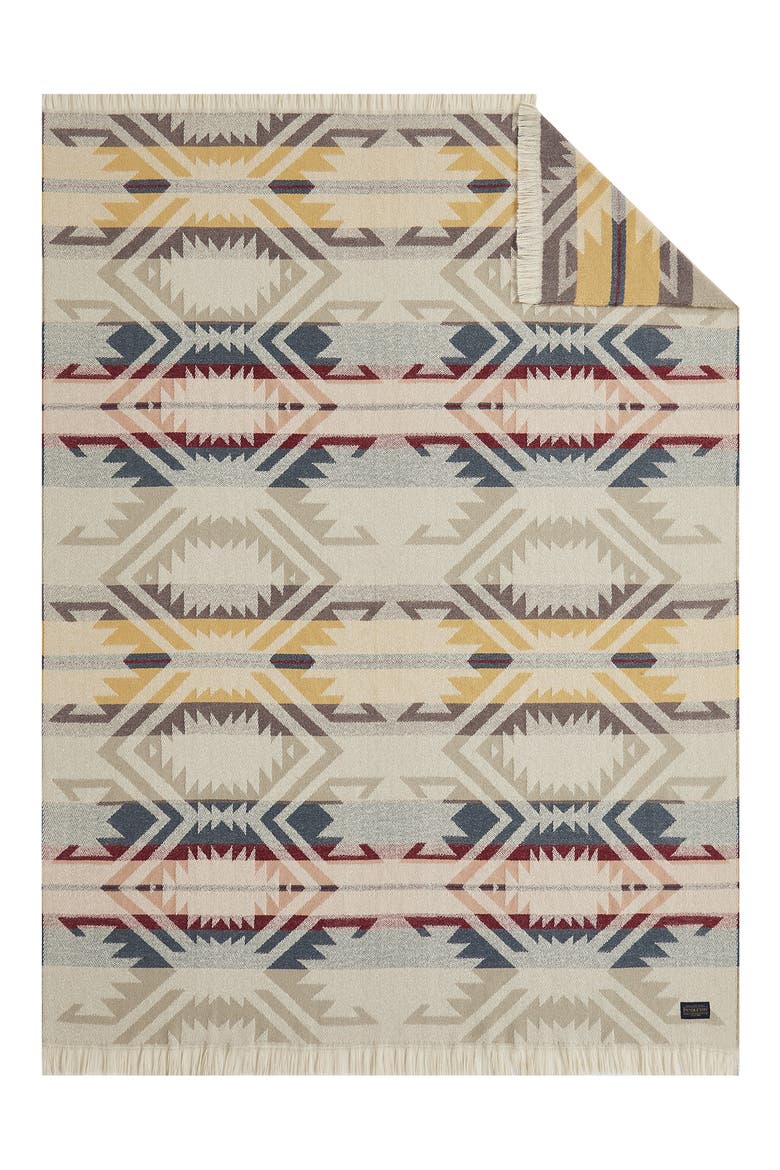 White Sands Throw Blanket, Alternate, color, IVORY