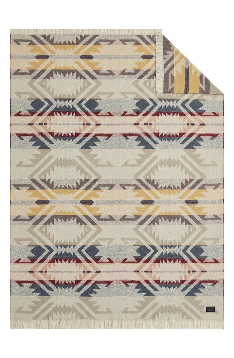 Pendleton White Sands Throw Blanket, Alternate, color, 