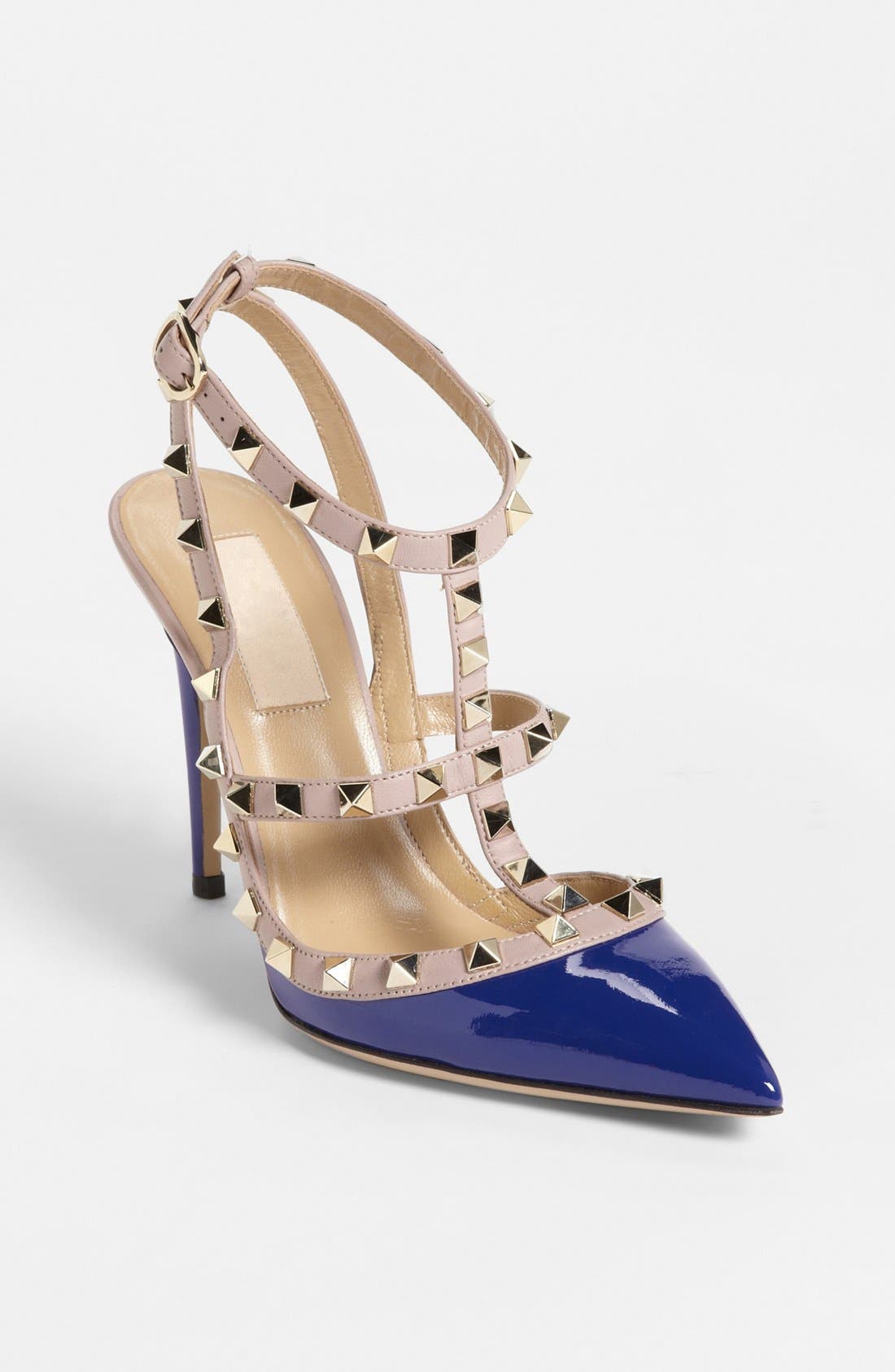 'Rockstud' Pump, Main, color, BLUE