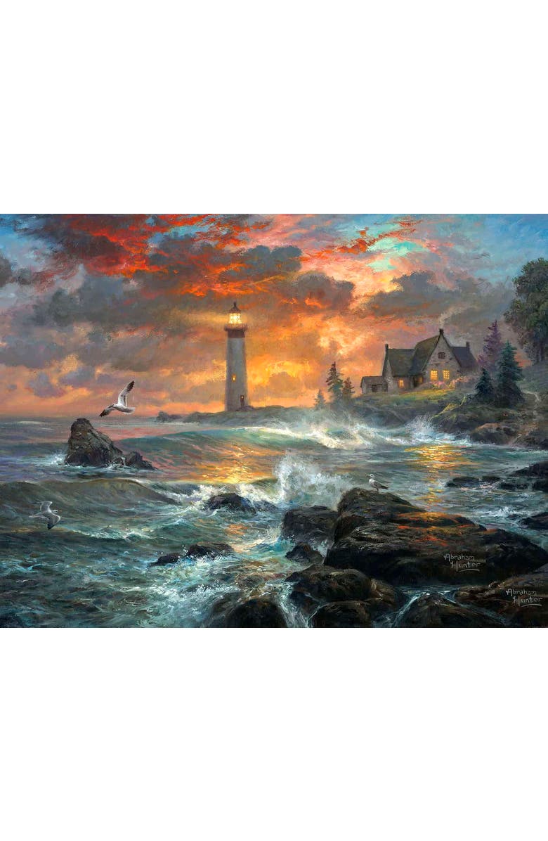Sunsout Seaside Light 300 piece Jigsaw Puzzle for Adults, Alternate, color, Multicolor