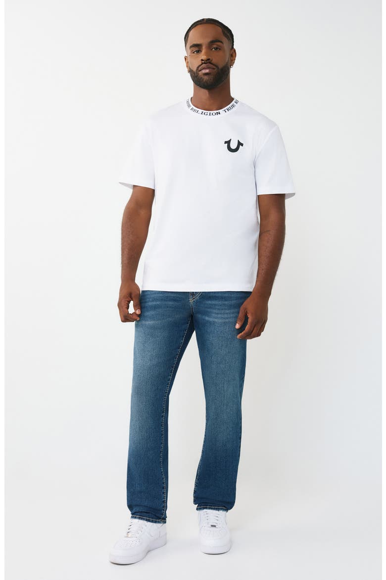 Geno Big T Flap Pocket Slim Fit Jeans, Alternate, color, MEDIUM BLUE COMET