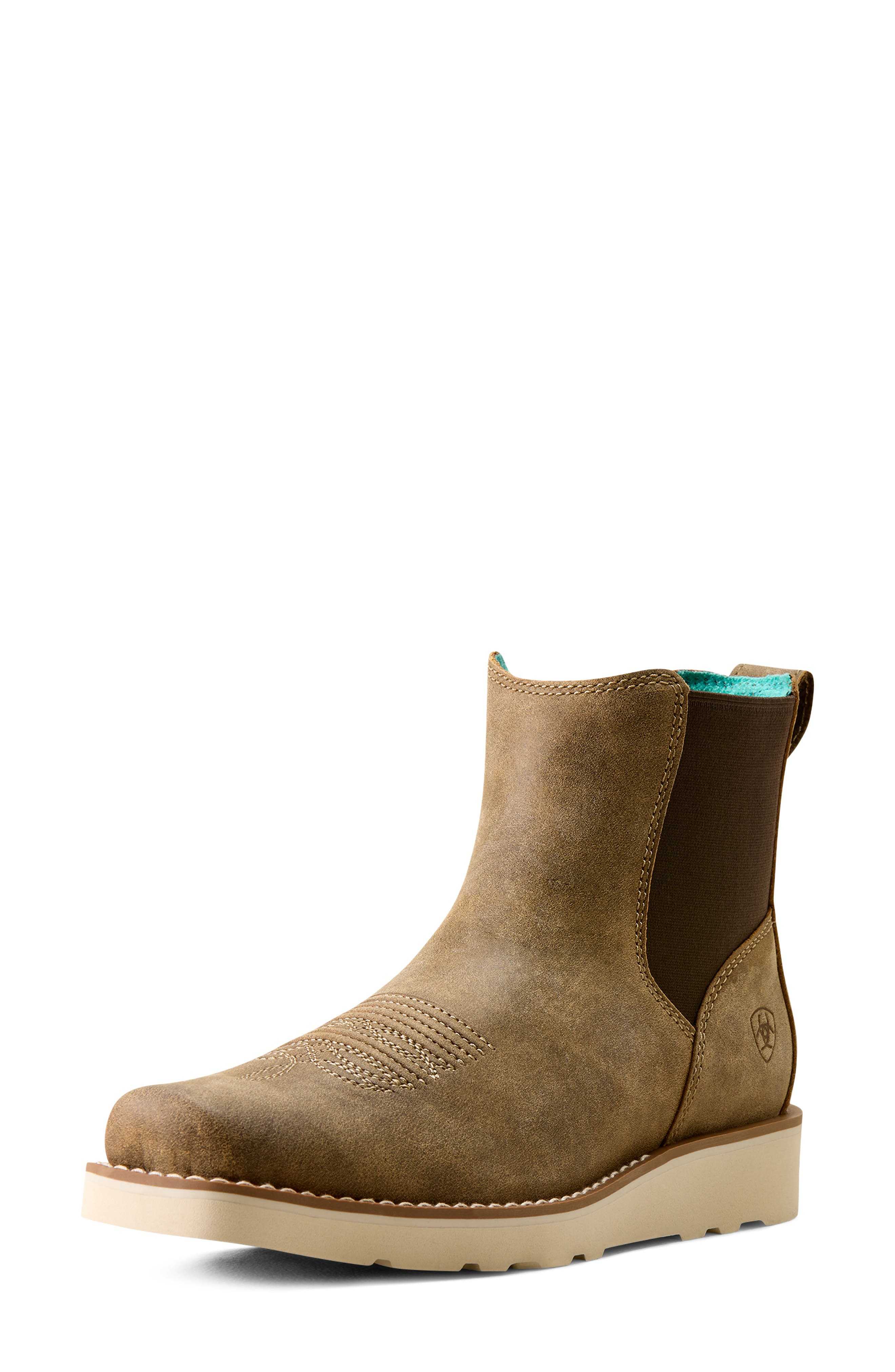Southlite Leather Chelsea Boot, Alternate, color, BROWN BOMBER