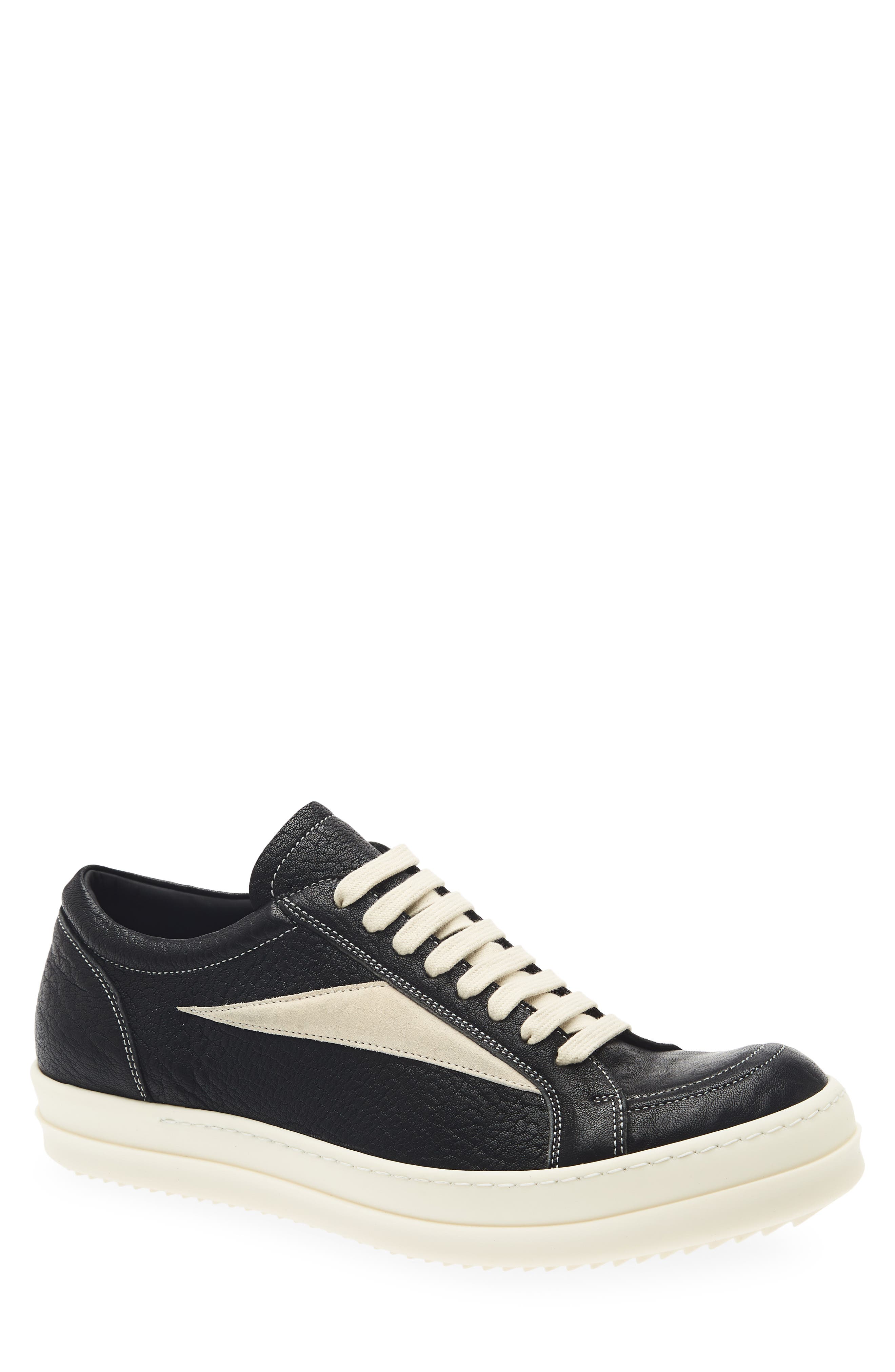 Vintage Sneaks Sneaker, Main, color, BLACK/ MILK/ MILK