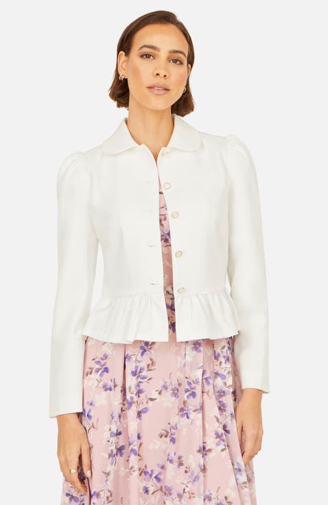 Peplum Fitted Jacket