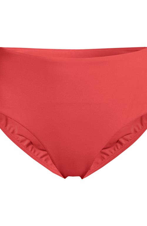 LANDS' END LANDS' END CHLORINE RESISTANT MID RISE CLASSIC BIKINI BOTTOMS