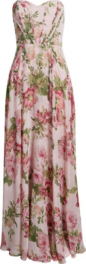 Vivian Strapless Corset Gown