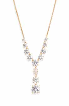 Stellar Cubic Zirconia Y-Necklace