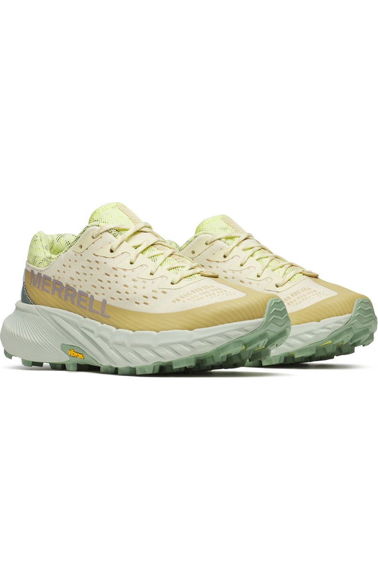 Merrell Agility Peak 5 Running Shoe, Main, color, Beach/ Citrine