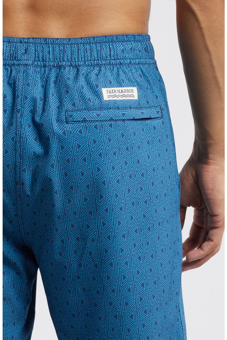 The Anchor 8-Inch Swim Trunks, Alternate, color, ELECTRIC BLUE GEO
