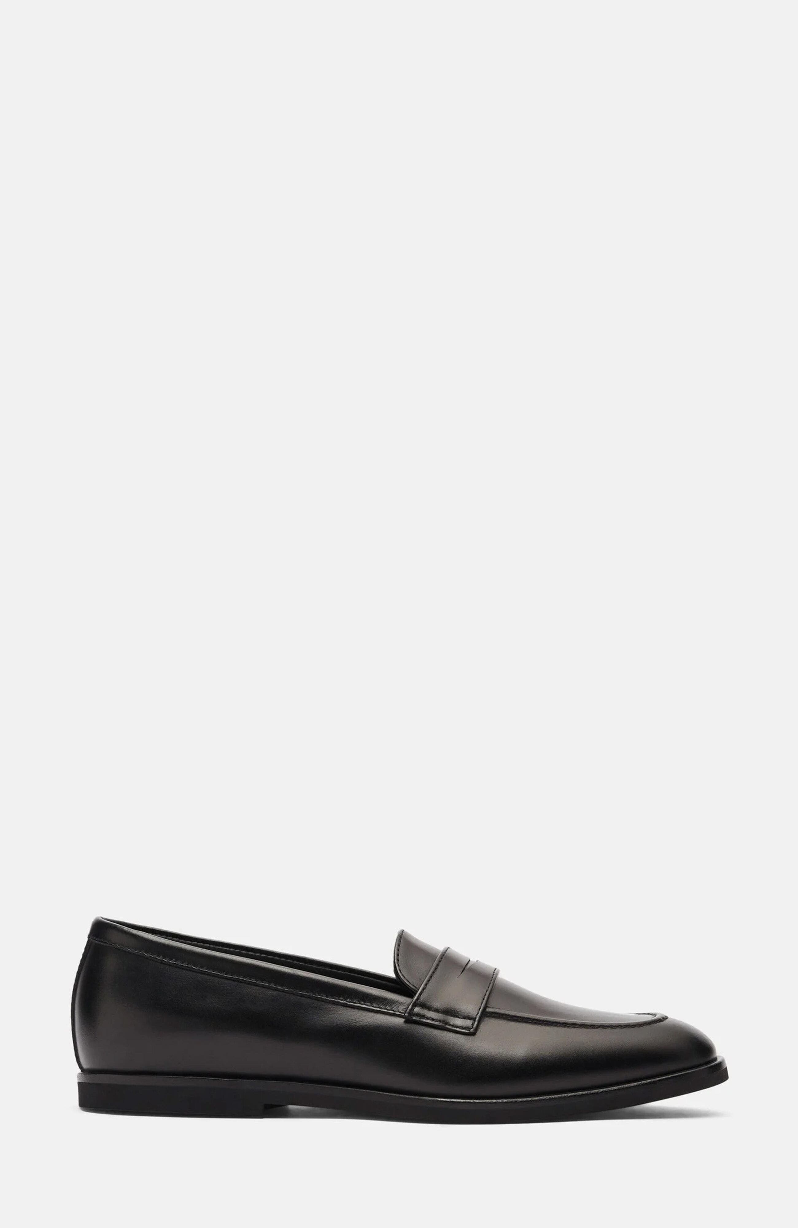 SCAROSSO Monica Loafers, Alternate, color, Black - Calf