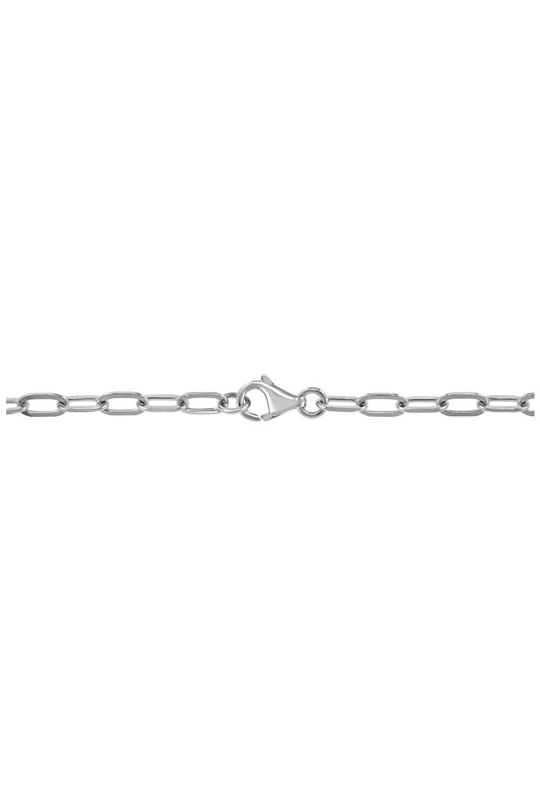 Sterling Silver Pavé Diamond Heart Y-Necklace - 0.24ct., Alternate, color, SILVER