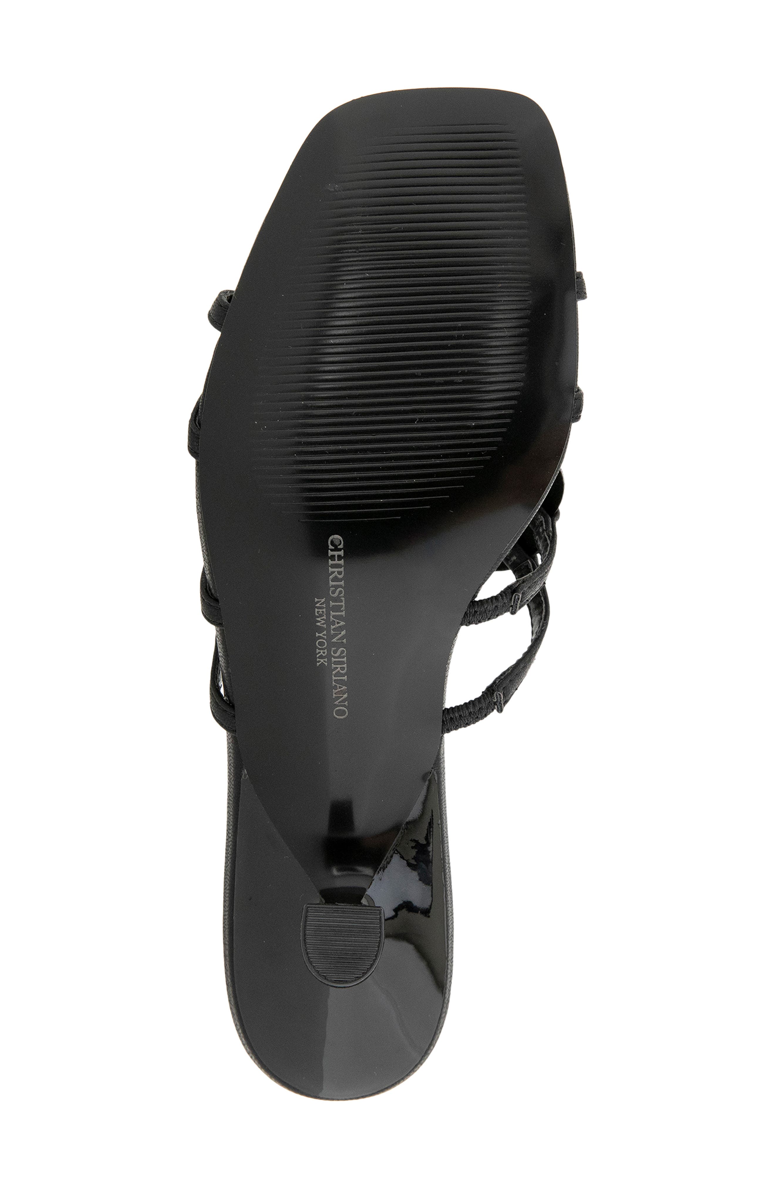 Christian Siriano Ixla Kitten Heel Sandal, Alternate, color, Black