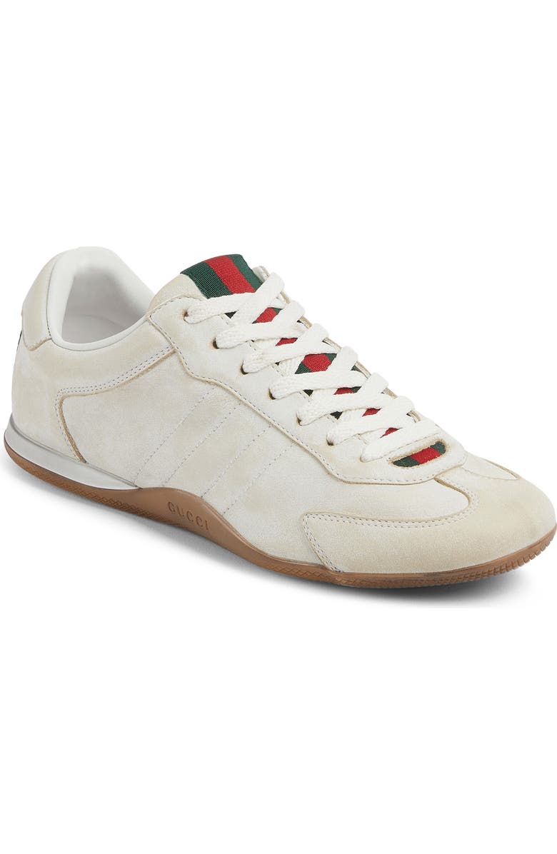 Gucci Elan Low Top Sneaker, Main, color, White