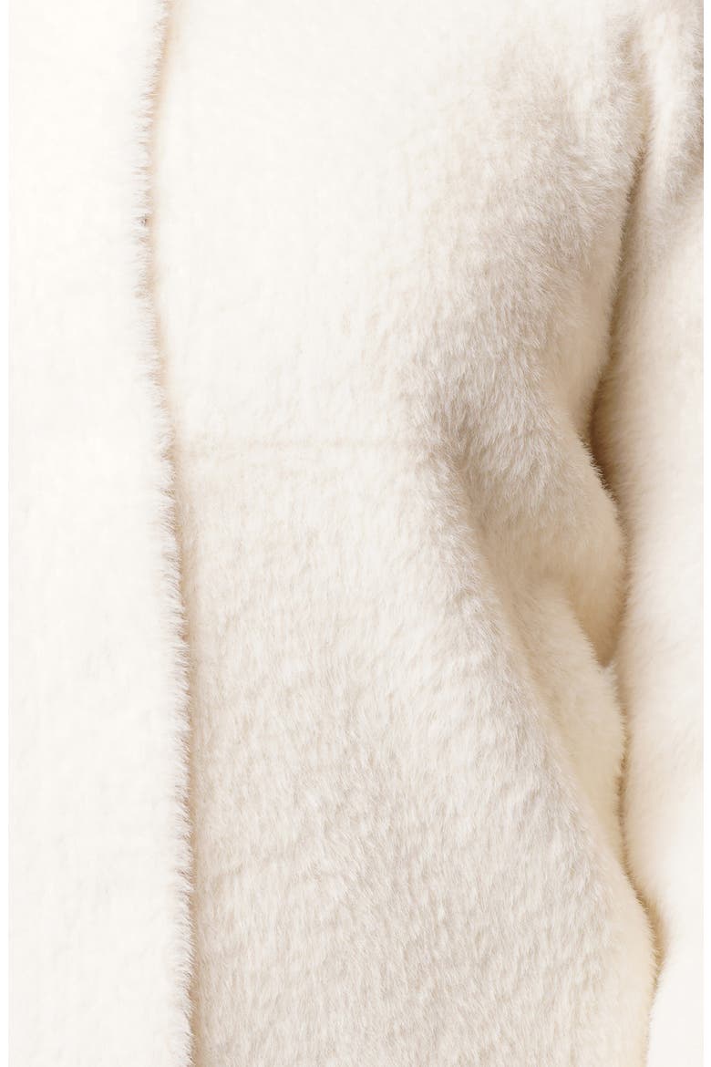 Embellished Fuzzy Cardigan, Alternate, color, VANILLA PUFF