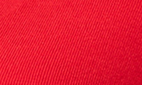 French Connection Cosysoft Knit Button Front Shirt In Red