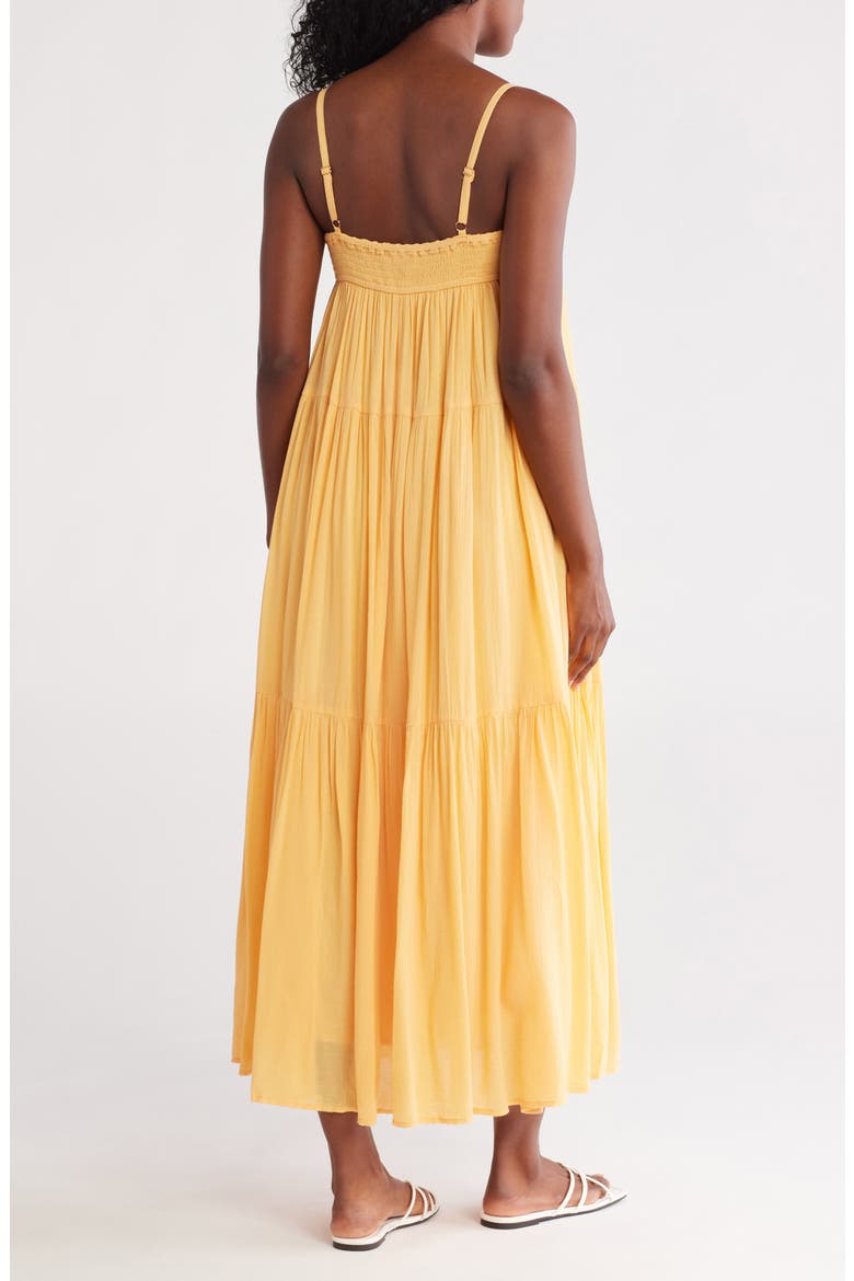 Tiered Maxi Dress, Alternate, color, SHERBET