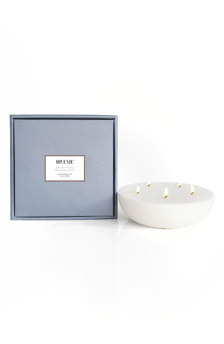 Blueme Spiritual Giant Recandle Wax Refill, Main, color, Grey