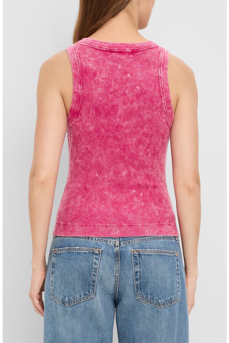 Gina Wide Binding Cropped Tank, Alternate, color, FRENCH ROSE