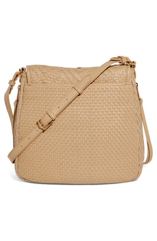 Aimee Kestenberg All For Love Woven Convertible Shoulder Bag In Camel