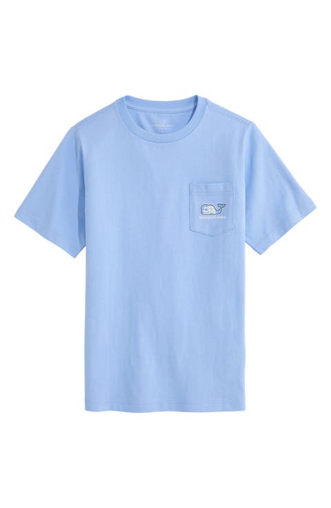 Kids' Keys Scene Whale Cotton Graphic Pocket T-Shirt (Big Kid)