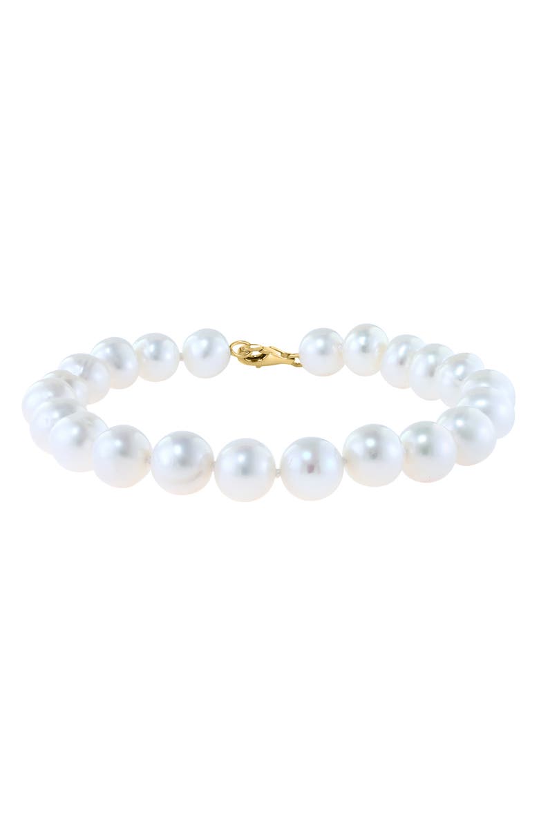 EFFY 14K Yellow Gold 7–7.5mm Freshwater Pearl Stud Earrings, Bracelet & Necklace Set, Alternate, color, 