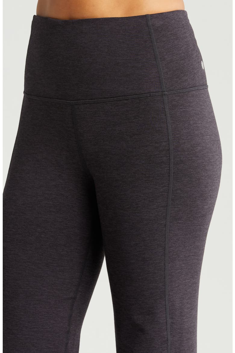 Cozy Tech High Waist Performance Leggings, Alternate, color, BLACK
