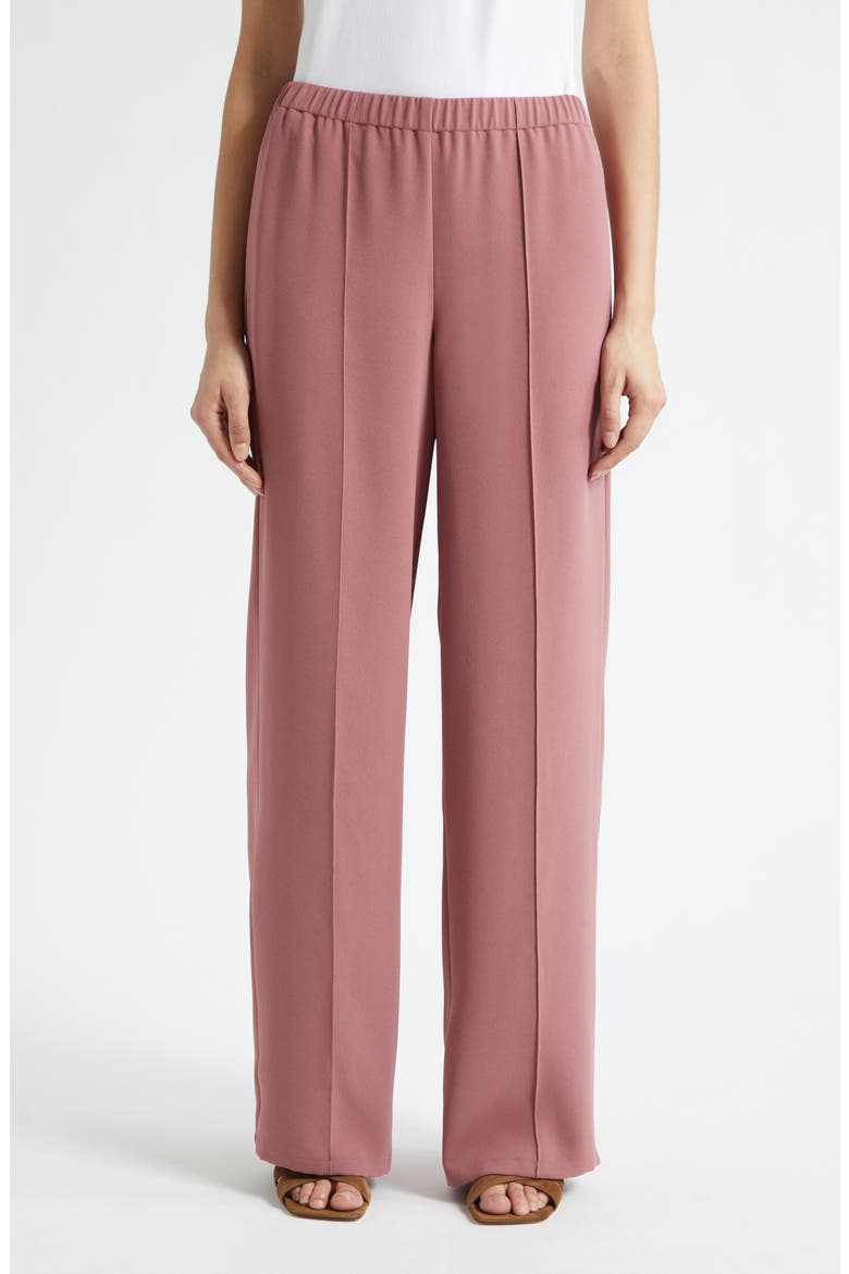 Mid-Rise Wide Leg Pants, Main, color, ROSE JAM