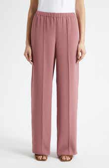 Mid-Rise Wide Leg Pants