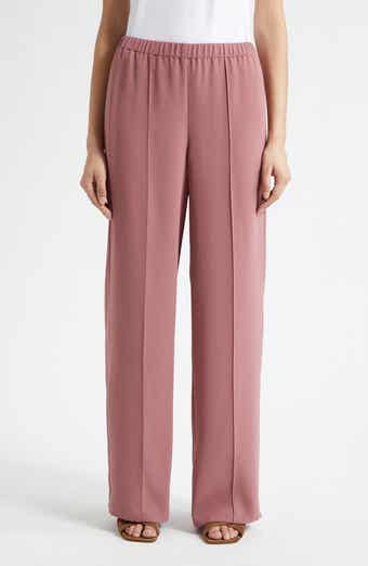 Mid-Rise Wide Leg Pants