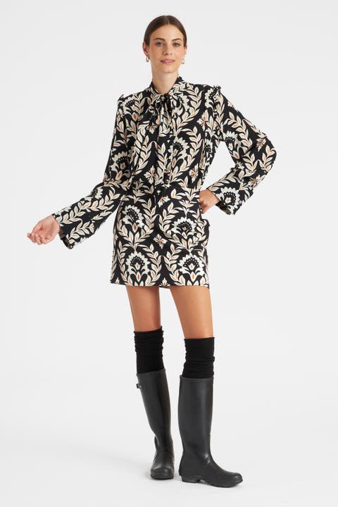 Ascot Shirt Ghirlanda Black