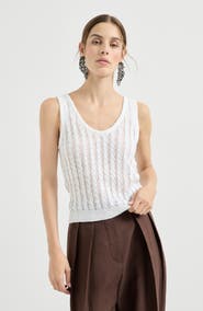Brunello Cucinelli Dazzling cable top
