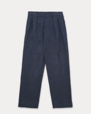 Fortela Newyork Pleated Linen Trousers