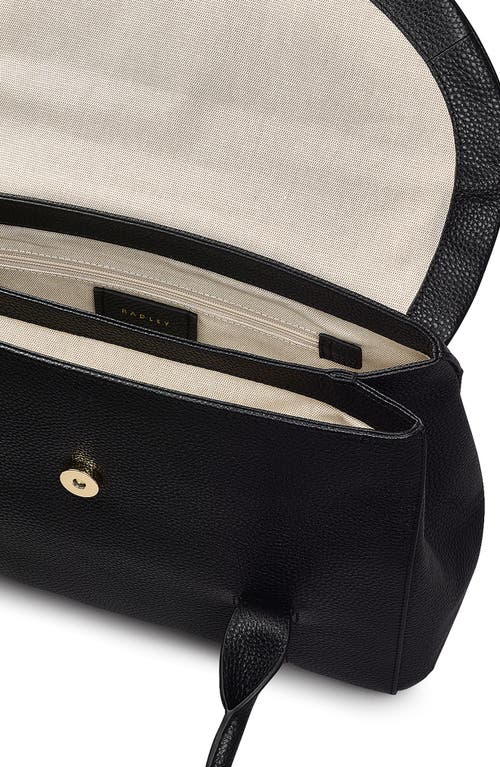 Radley Briar Hill Medium Flapover Shoulder Bag In Black