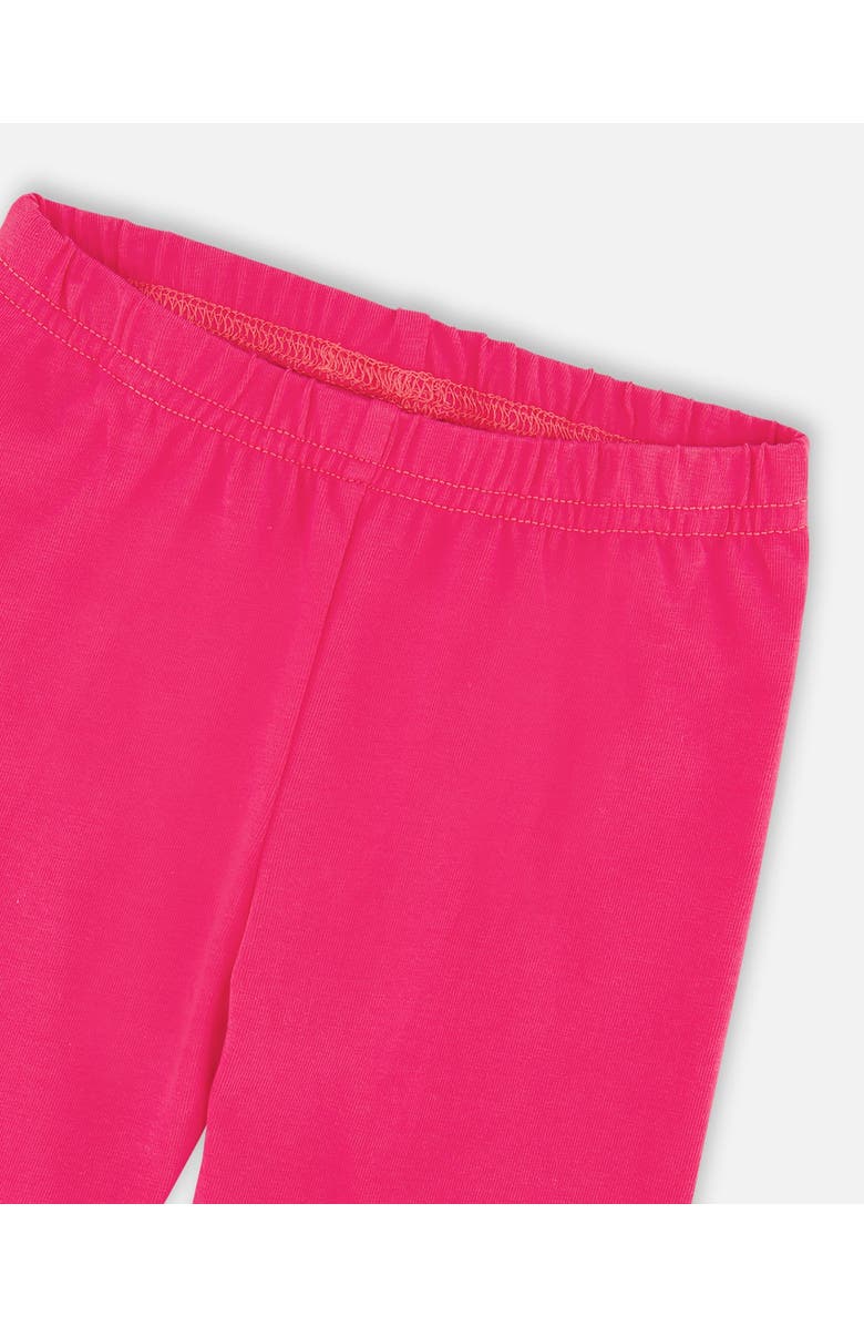 Deux par Deux Tunic and Organic Cotton Printed Flowers Capri Set, Alternate, color, Off White Print Flowers & Pink