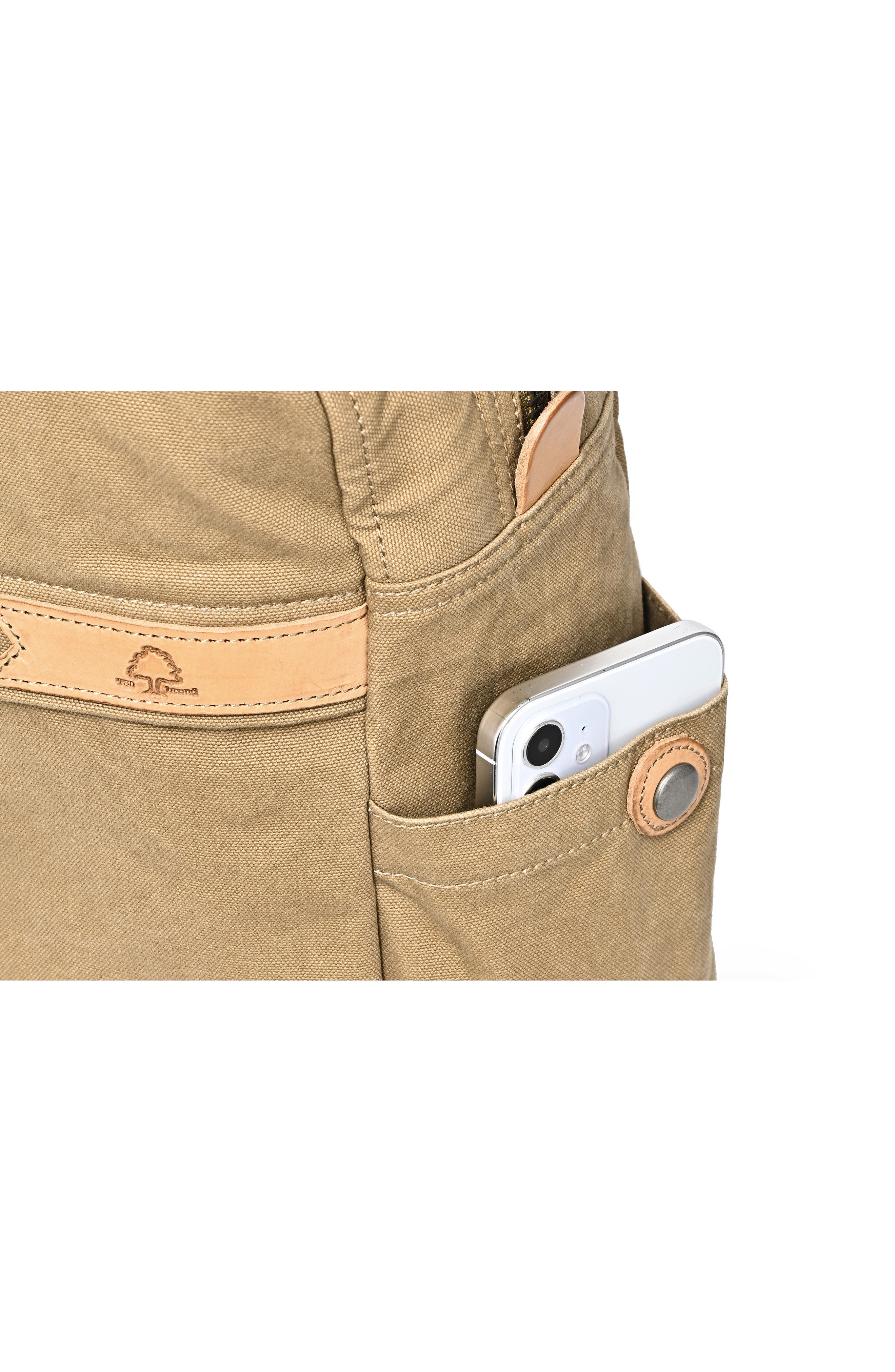 Tila Canvas Backpack, Alternate, color, KHAKI