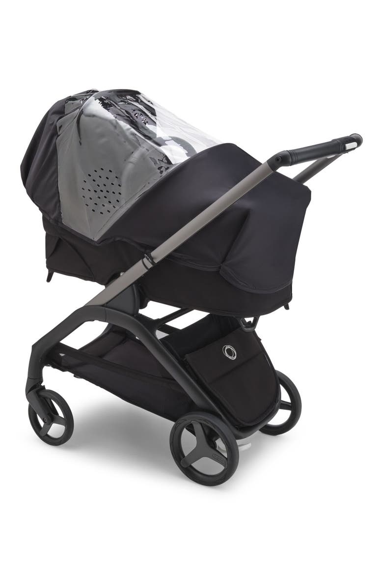 Water Resistant Rain Cover for Dragonfly Stroller, Alternate, color, BLACK