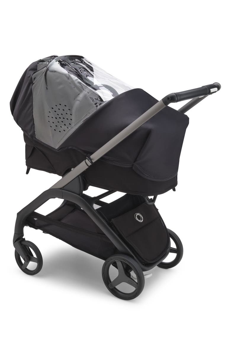 Bugaboo Water Resistant Rain Cover for Dragonfly Stroller, Alternate, color, Black