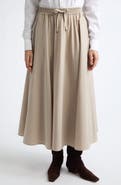 Herno Stretch Modal Midi Skirt
